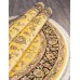 Российский ковер Aravia 5471 Желтый овал
